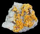 Orpiment & Realgar with Barite Crystals - Peru #63806-1